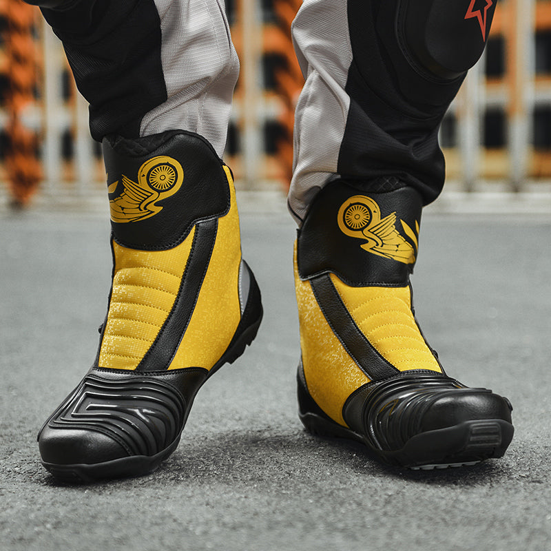Aoraki Motorcycle Shoes JC6009 - JC6009 YEL - 158