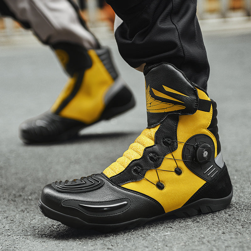 Aoraki Motorcycle Shoes JC6009 - JC6009 YEL - 16