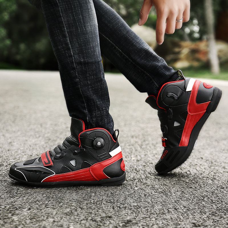 Aoraki Motorcycle Shoes JC-S8899 - jc-s8899  RD - 19