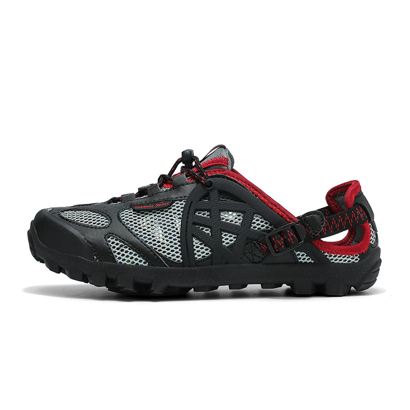 Aoraki Cycling Shoes DC-196 - DC-196-BKRD - 1.jpg