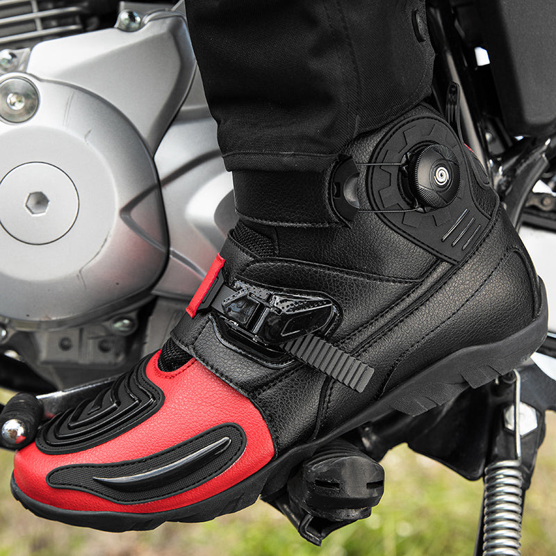 Aoraki Motorcycle Shoes JC-21258 - JC-21258 BKRD - 43