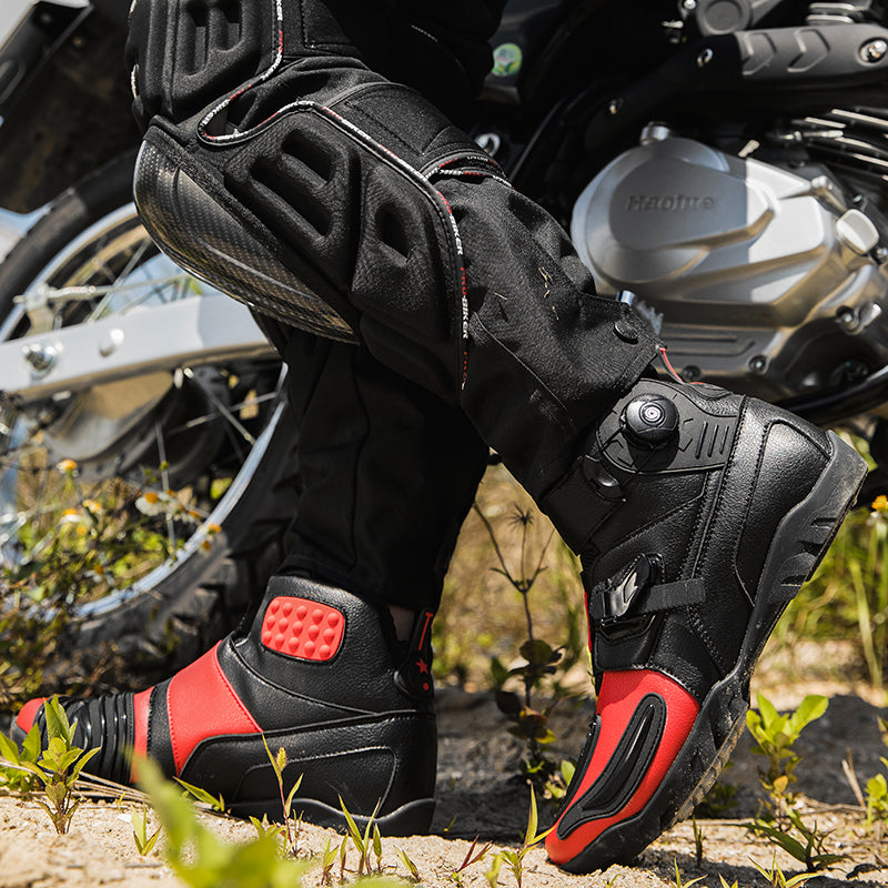 Aoraki Motorcycle Shoes JC-21258 - JC-21258 BKRD - 44