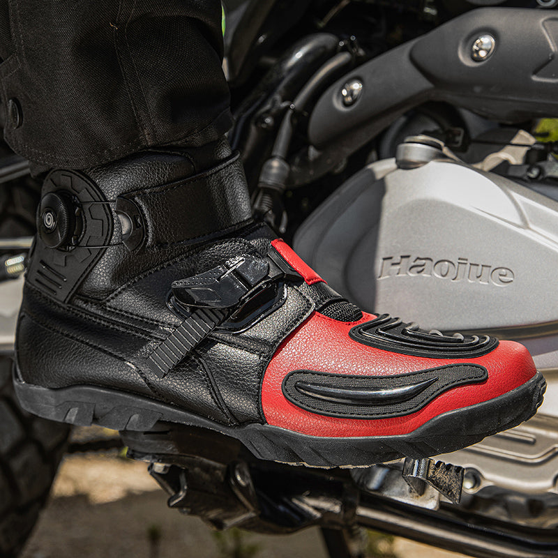 Aoraki Motorcycle Shoes JC-21258 - JC-21258 BKRD - 45