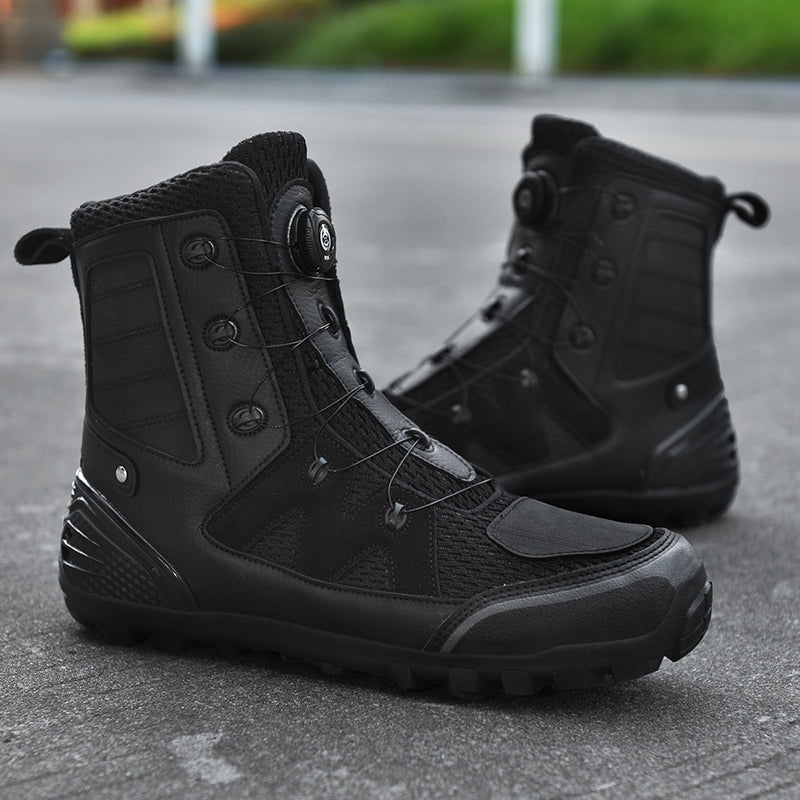 Aoraki Motorcycle Shoes JC-1011 - JC-1011 BK - 4