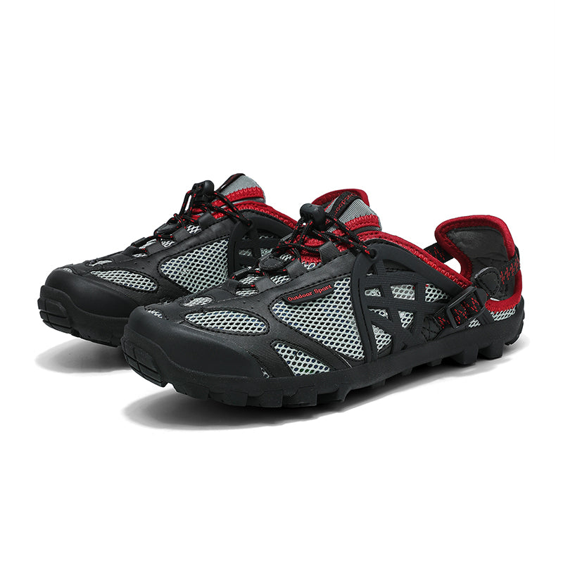 Aoraki Cycling Shoes DC-196 - DC-196-BKRD - 6.jpg