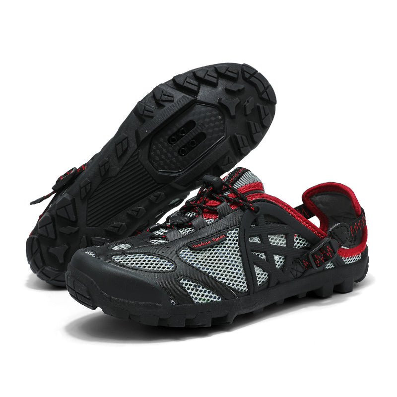 Aoraki Cycling Shoes DC-196 - DC-196-BKRD - 7.jpg
