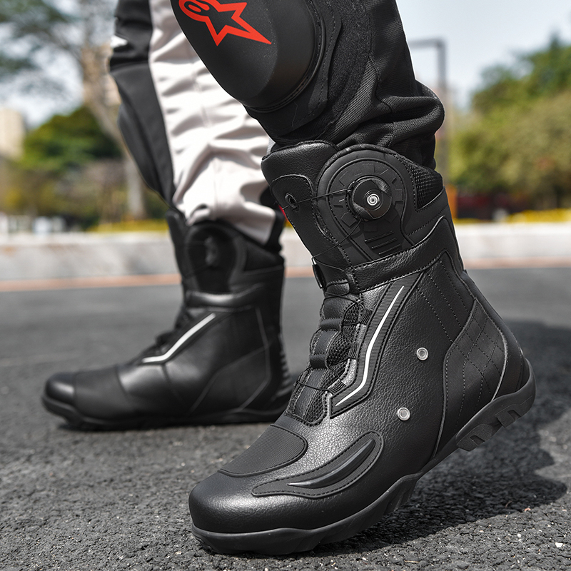Aoraki Motorcycle Shoes JC608 - JC608 BK - 9