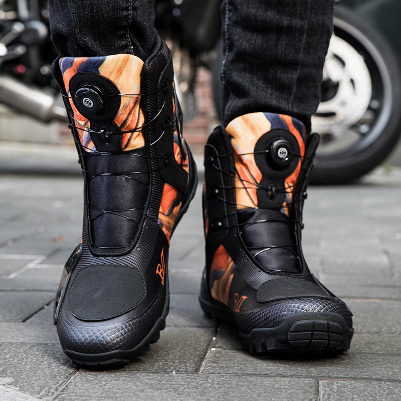 Aoraki Motorcycle Boots JC-0023 - JC-0023-OG - A59A1025.jpg