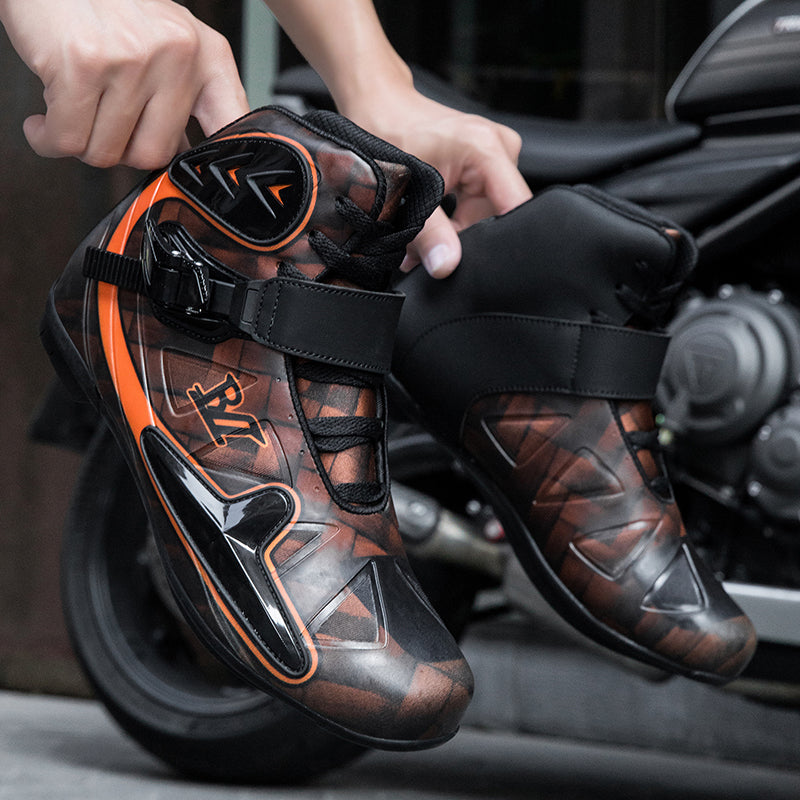 Aoraki Motorcycle Boots JC-0023 - JC-0023-OG - A59A1176.jpg