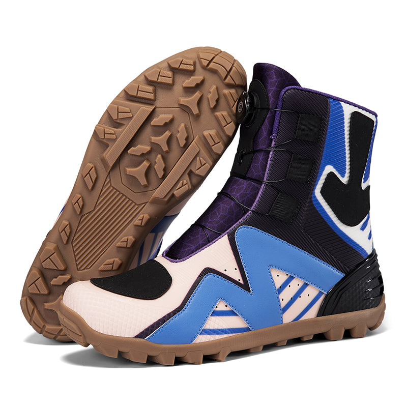Aoraki Motorcycle Shoes JC-S000121 — Blue Secondary image