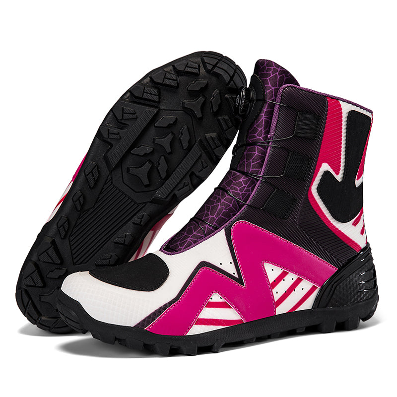 Aoraki Motorcycle Shoes JC-S000121 — Rose Secondary image