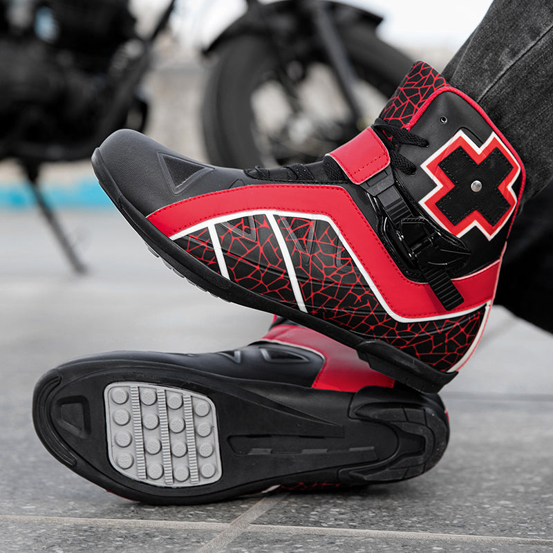 Aoraki Motorcycle Boots N-081 - N-081-RD - A59A1905.jpg
