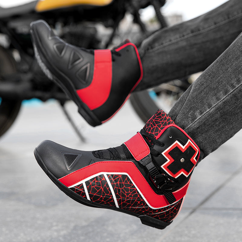 Aoraki Motorcycle Boots N-081 - N-081-RD - A59A1907.jpg