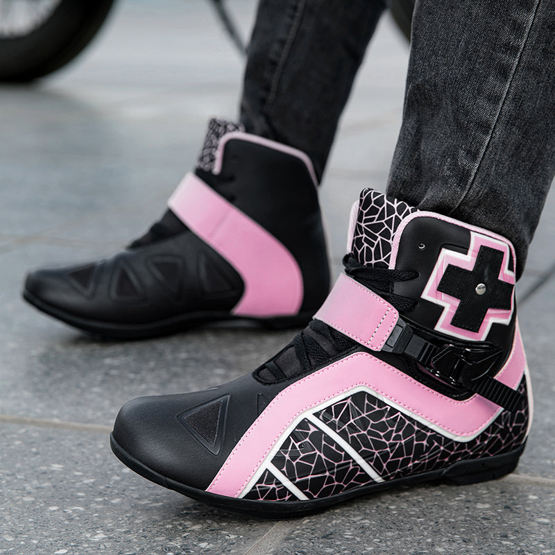 Aoraki Motorcycle Boots N-081 - N-081-PK - A59A1914.jpg