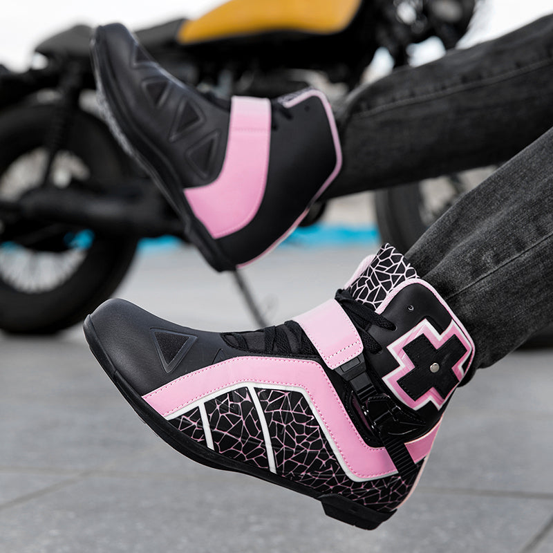 Aoraki Motorcycle Boots N-081 - N-081-PK - A59A1915.jpg