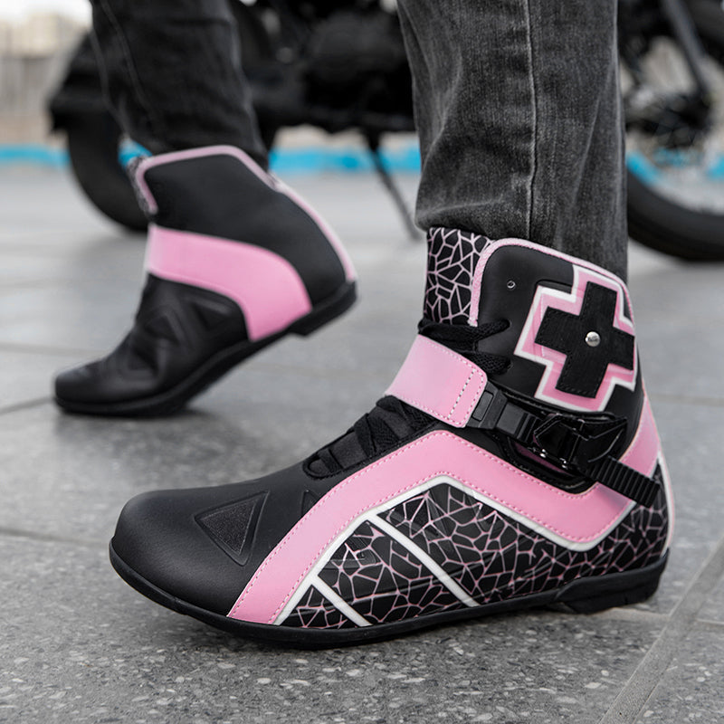 Aoraki Motorcycle Boots N-081 - N-081-PK - A59A1917.jpg