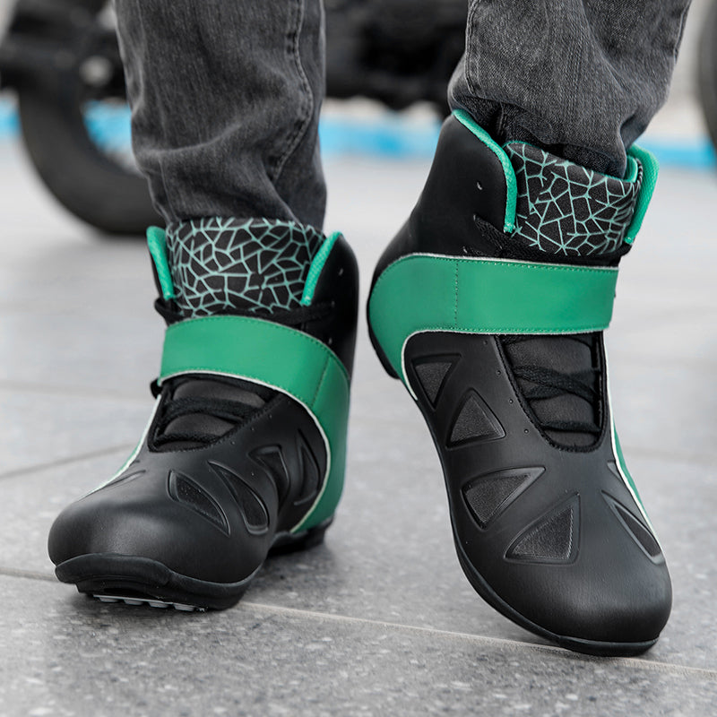 Aoraki Motorcycle Boots N-081 - N-081-GN - A59A1925.jpg
