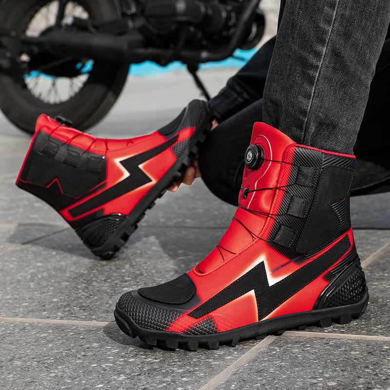 Aoraki Motorcycle Boots N-080 - N-080-RD - A59A1939.jpg