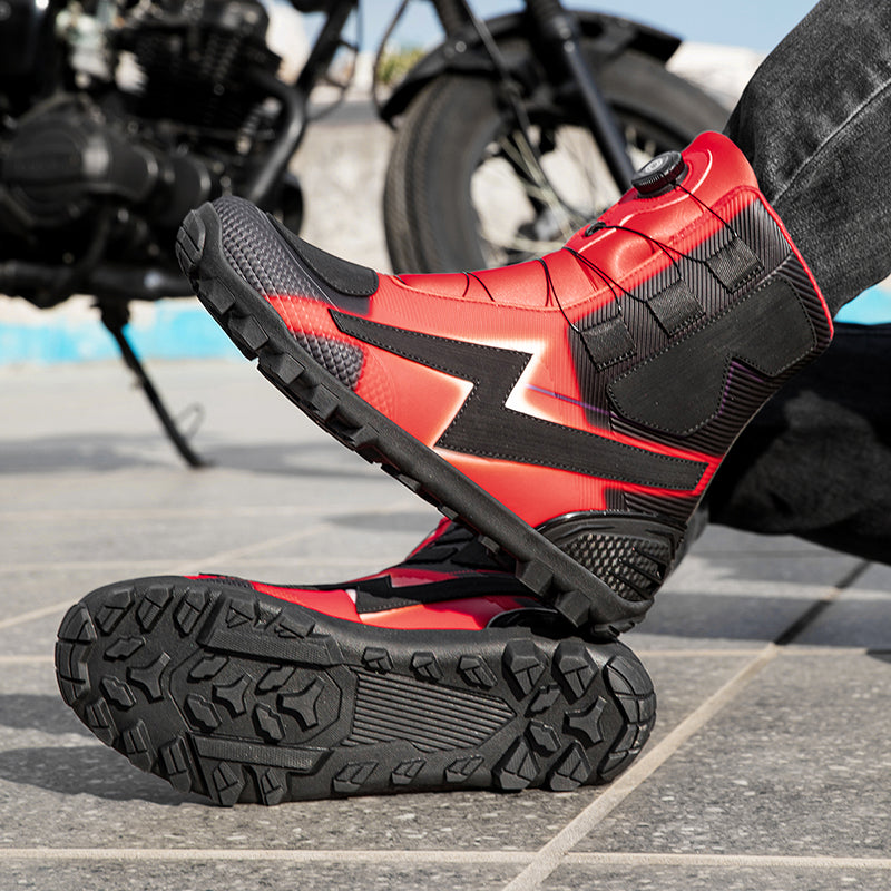 Aoraki Motorcycle Boots N-080 - N-080-RD - A59A1940.jpg