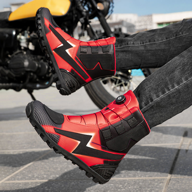 Aoraki Motorcycle Boots N-080 - N-080-RD - A59A1942.jpg