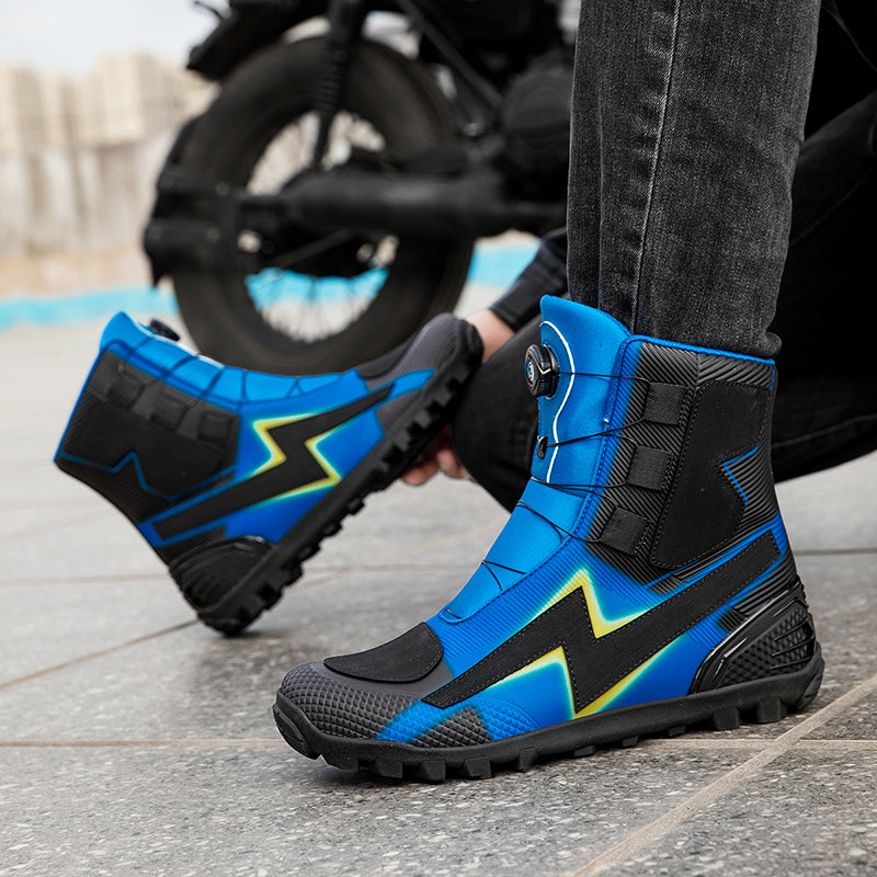 Aoraki Motorcycle Boots N-080 - N-080-BU - A59A1964.jpg