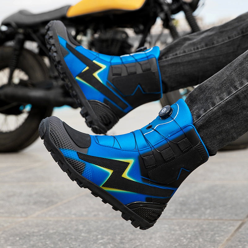 Aoraki Motorcycle Boots N-080 - N-080-BU - A59A1966.jpg