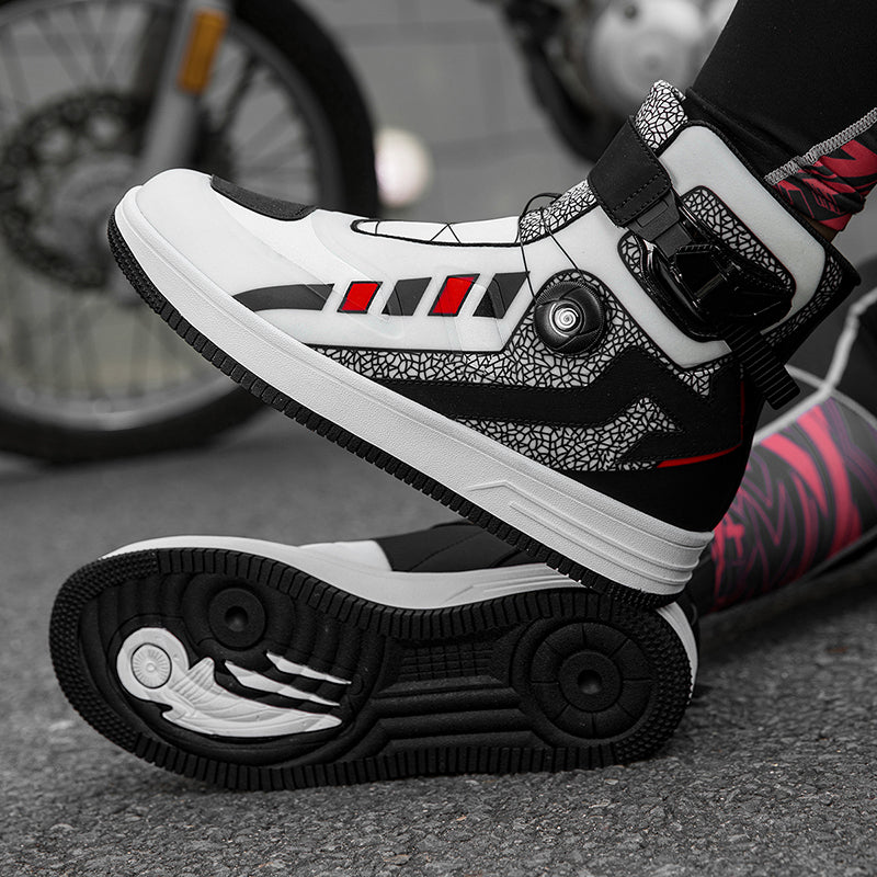 Aoraki Motorcycle Shoes JC-S000122 - JC-S000122 WHT - A59A3880