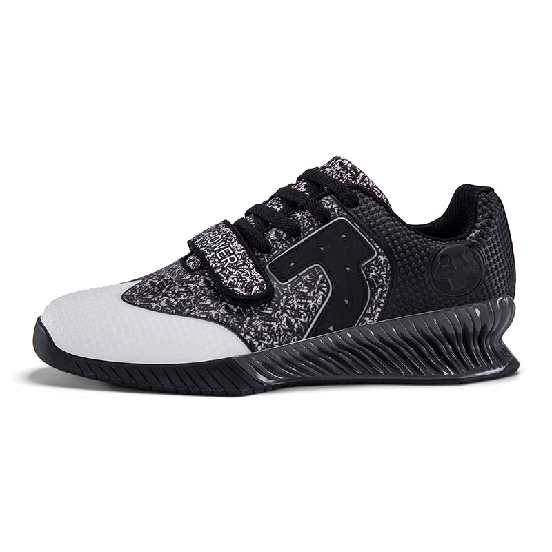 Aoraki Weightlifting Shoes JZ-1602 - JZ-1602-BW - A59A3992.jpg