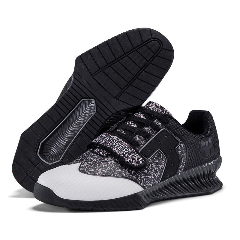 Aoraki Weightlifting Shoes JZ-1602 - JZ-1602-BW - A59A3993.jpg