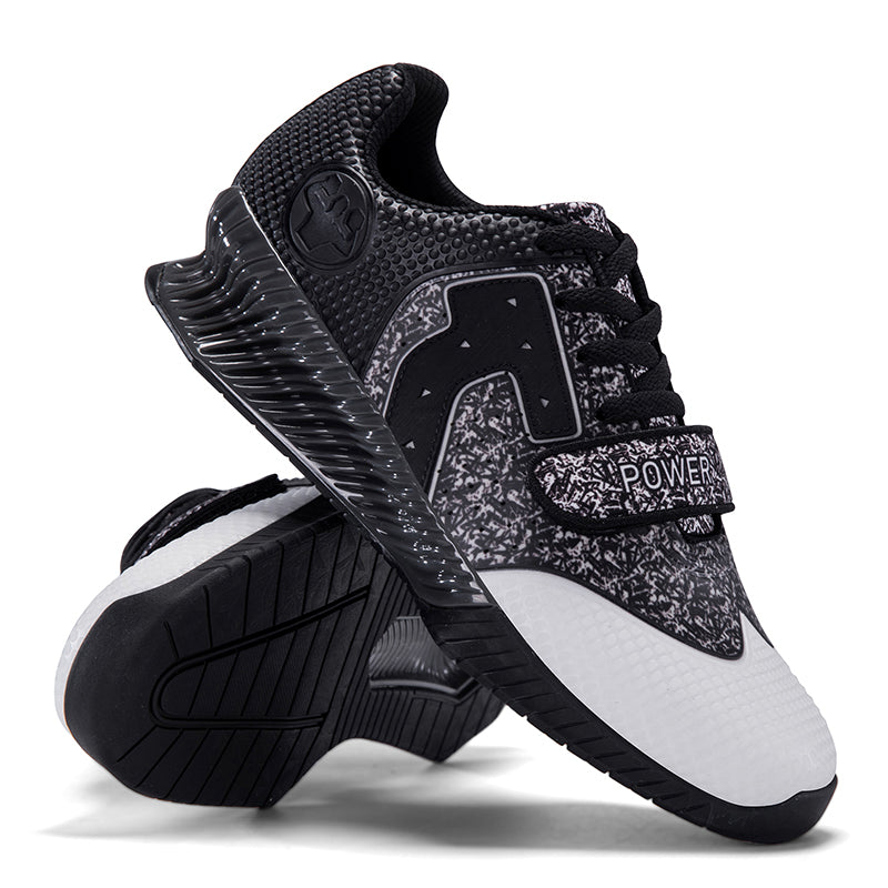 Aoraki Weightlifting Shoes JZ-1602 - JZ-1602-BW - A59A3994.jpg