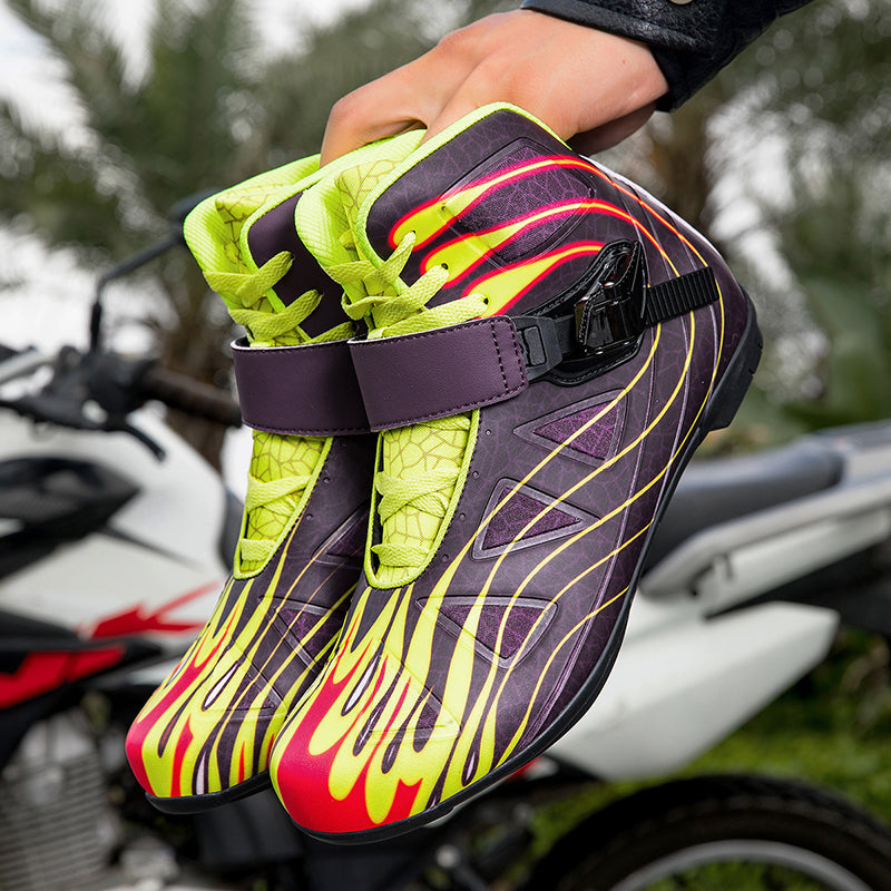 Aoraki Motorcycle Shoes JC-0005 - JC-0005 YEL - A59A4001