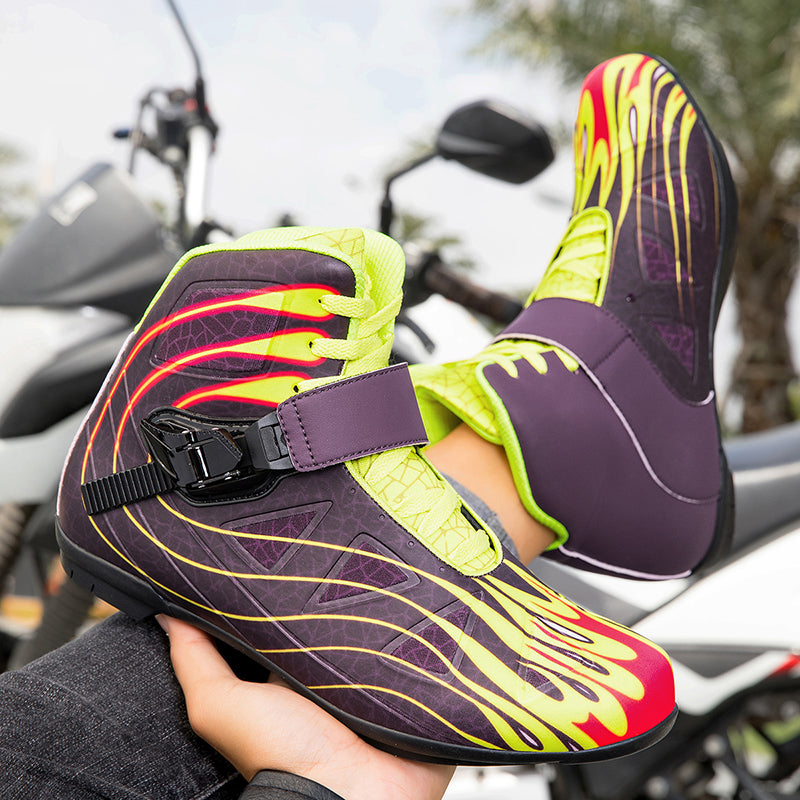 Aoraki Motorcycle Shoes JC-0005 - JC-0005 YEL - A59A4007