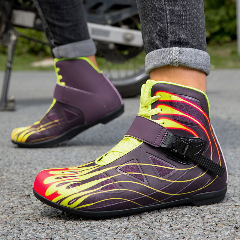 Aoraki Motorcycle Shoes JC-0005 - JC-0005 YEL - A59A4010