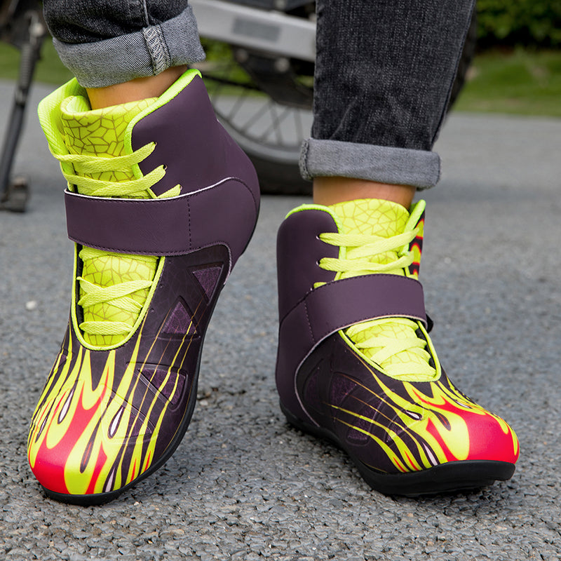Aoraki Motorcycle Shoes JC-0005 - JC-0005 YEL - A59A4012
