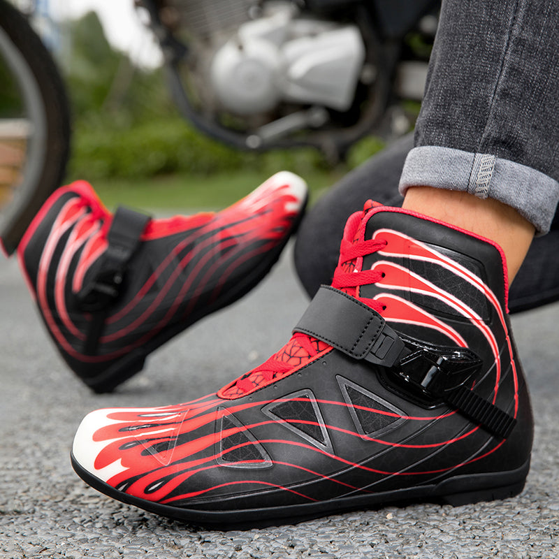 Aoraki Motorcycle Shoes JC-0005 - JC-0005 RD - A59A4040
