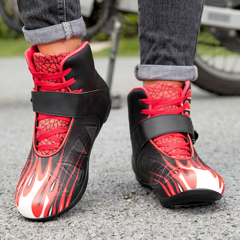Aoraki Motorcycle Shoes JC-0005 - JC-0005 RD - A59A4042