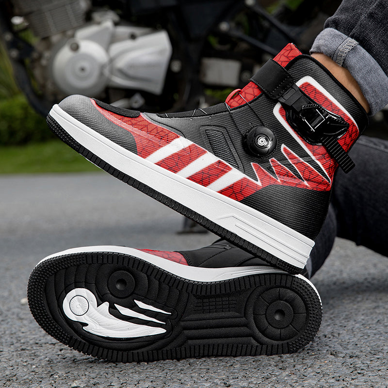 Aoraki Motorcycle Shoes JC-0002 - JC-0002 RD - A59A4081