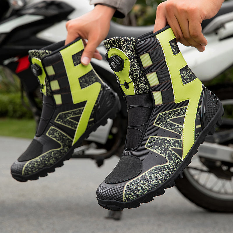 Aoraki Motorcycle Shoes JC-0006 - JC-0006 YEL - A59A4192