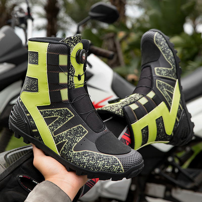 Aoraki Motorcycle Shoes JC-0006 - JC-0006 YEL - A59A4194