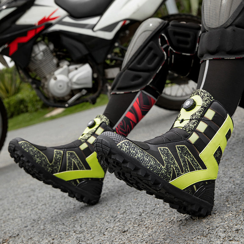 Aoraki Motorcycle Shoes JC-0006 - JC-0006 YEL - A59A4196