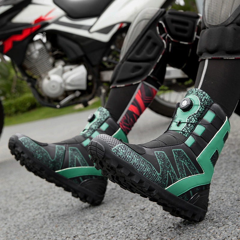 Aoraki Motorcycle Shoes JC-0006 - JC-0006 GN - A59A4207