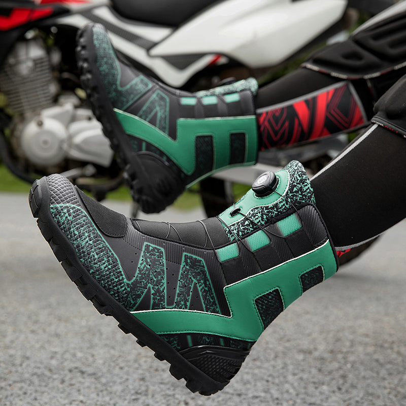 Aoraki Motorcycle Shoes JC-0006 - JC-0006 GN - A59A4208