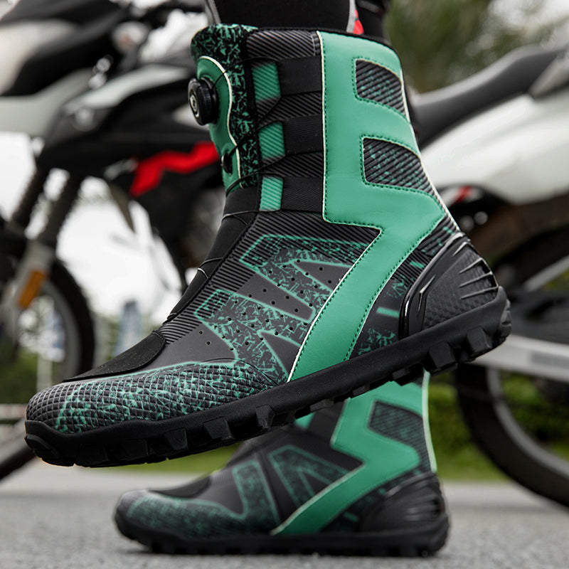 Aoraki Motorcycle Shoes JC-0006 - JC-0006 GN - A59A4209