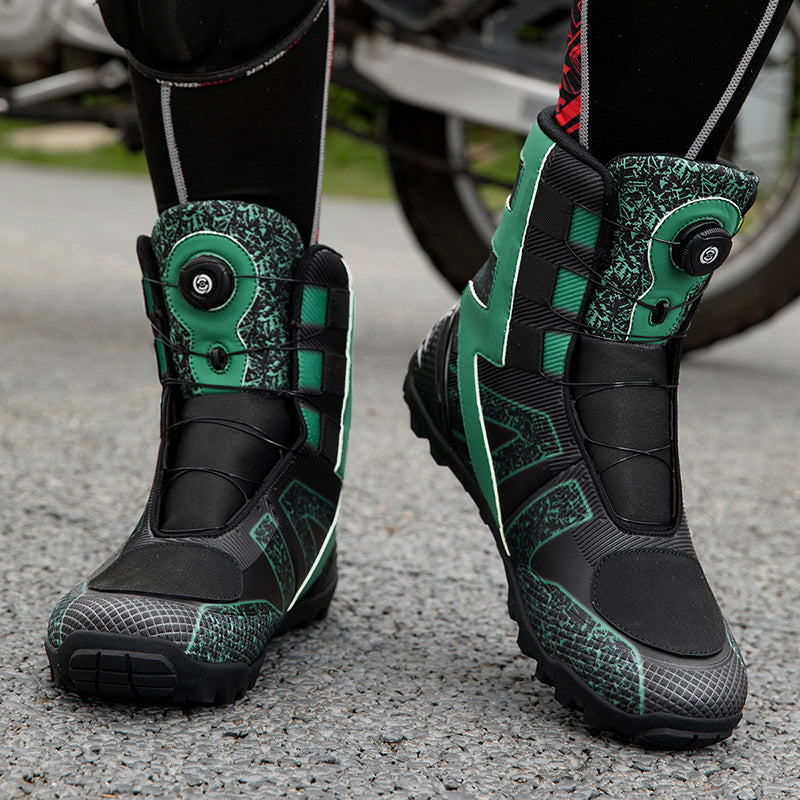 Aoraki Motorcycle Shoes JC-0006 - JC-0006 GN - A59A4210