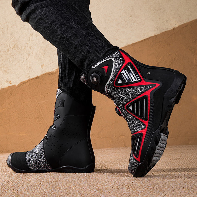 Aoraki Motorcycle Boots JC-0032 - JC-0032-RD - A59A5386.jpg