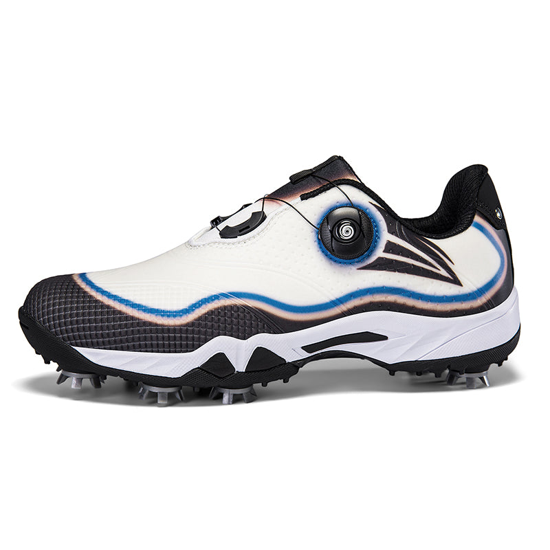 Aoraki Men's Spikeless Golf Shoes with Rotary Lacing — GX-007 - GX-007 BU - A59A7664.jpg
