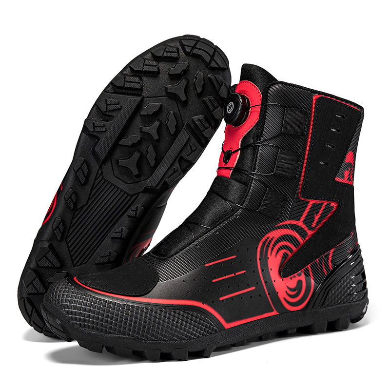 Aoraki Motorcycle Shoes JC-S0016 — Red Secondary image