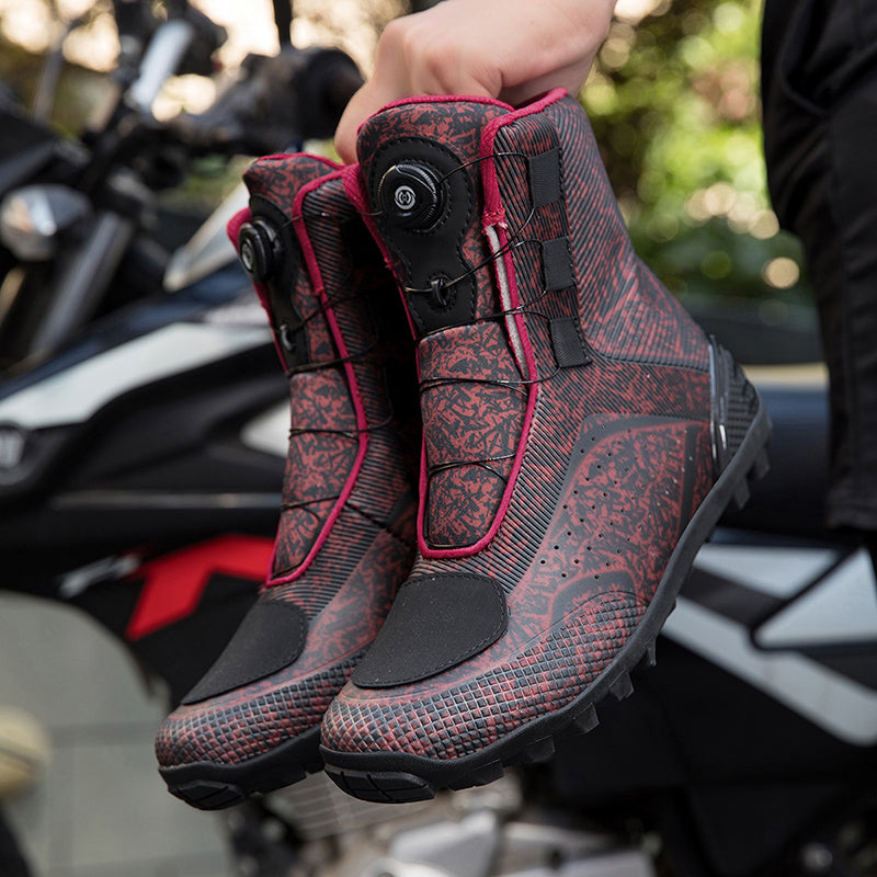 Aoraki Motorcycle Shoes JC-0011 - JC-0011 RD - A59A8318