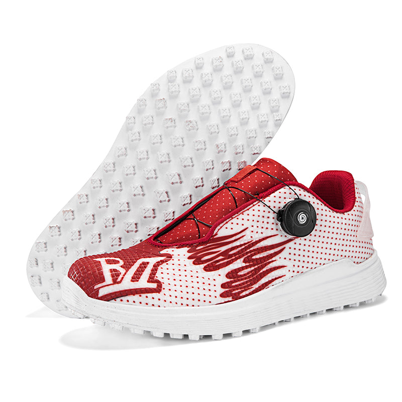Aoraki Golf Shoes G-1005 — Red Secondary image