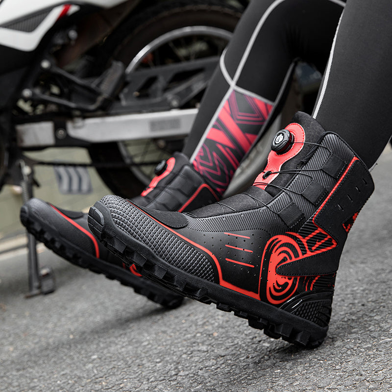 Aoraki Motorcycle Shoes JC-S0016 - JC-S0016 RD - A59A8623
